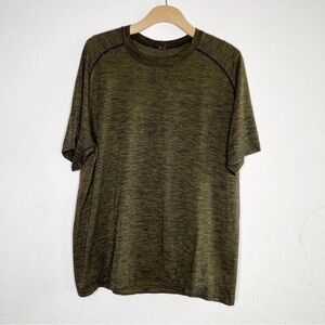 Lululemon Metal Vent Tech Short Sleeve Deep Meadow / Black